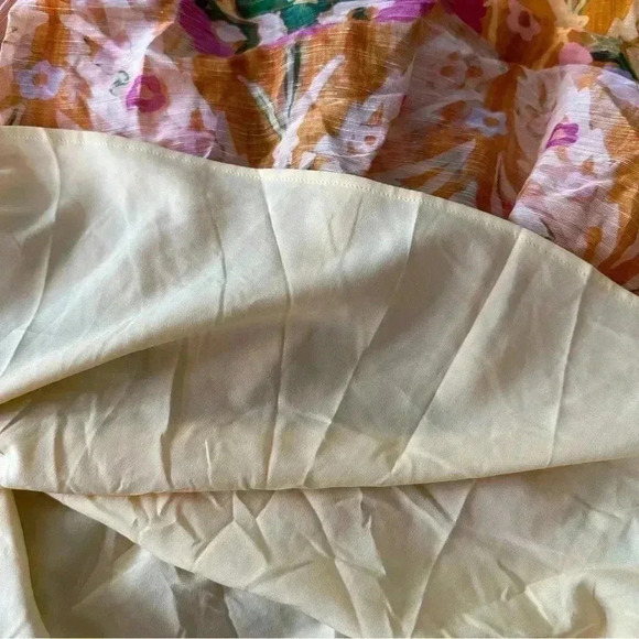 New Marie Oliver Greta Dress Marigold Trellis Sz M $338.00 - Picture 13 of 15